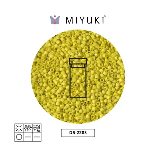 [28120] Miyuki delica 11/0 DB2283 op glazed citron x 3g