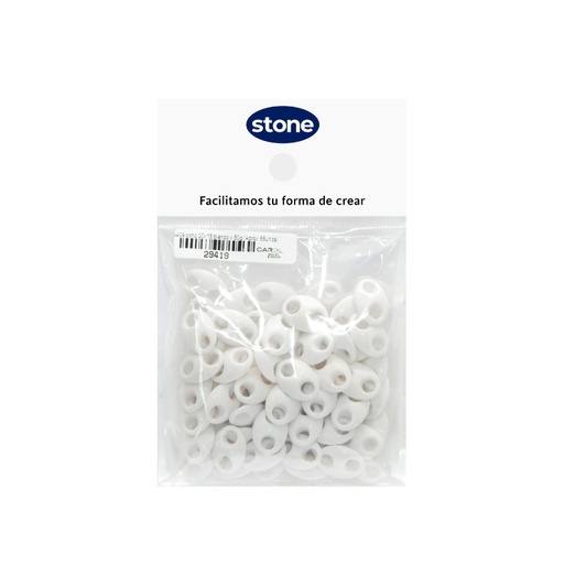 [29419] Acrilico 4409 ocho 20x15 blanco x 50g (Aprox 66unds)