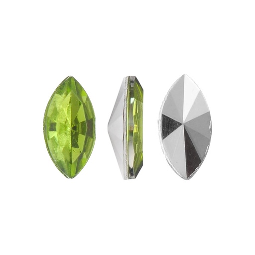 [13274] Acrilico K1015 marquesa con cono 4x8mm olivine 38 x und