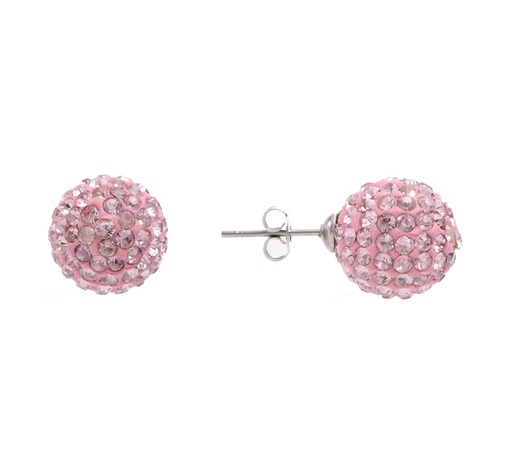 [16868] Topos bola de fuego 10mm/SS light rose x par