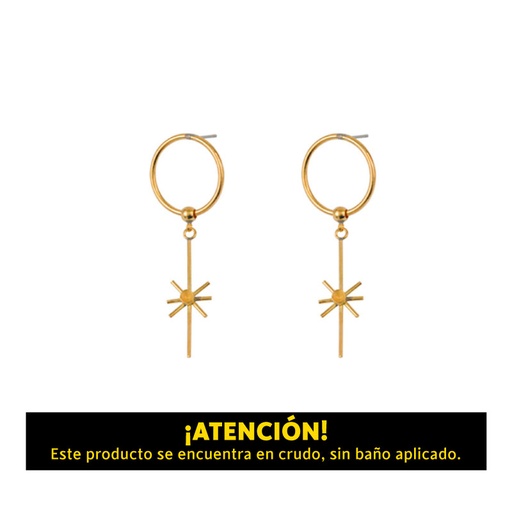 [12270] Sistema aretes N103/R YB009 x par