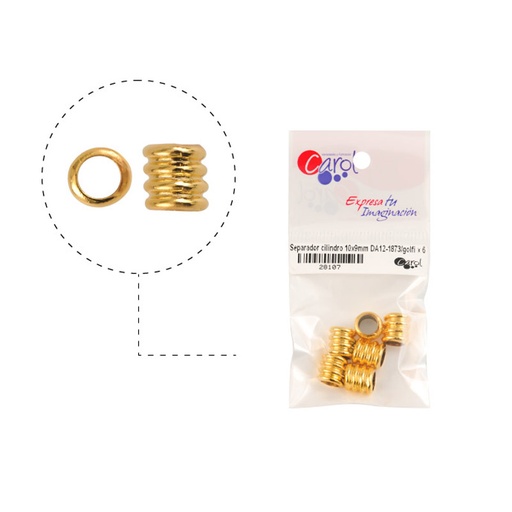 [28107] Separador cilinduo 10x9mm DA12-1873/golfi x 6 und