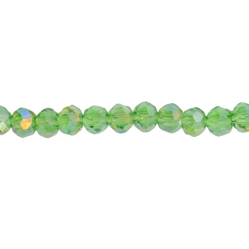 [29343] Murano rondela facetada 2mm peridot 6AB x aprox 158unds