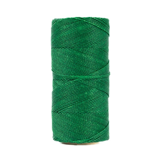 [18397] Cordon encerado linhasita 1mm 1045 verde x 168m