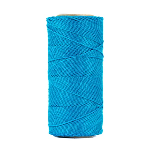 [18356] Cordon encerado linhasita 1mm 707 azul x 168m