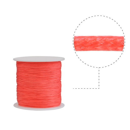 [22123] Hilo taiwanes 0.5mm 184 pink coral x rollo 150yd