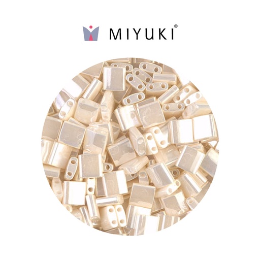 [23883] Miyuki tila 5x5x1.9mm TL0592 antique ivory pearl ceylon x 50g