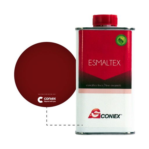 [11025] Resina esmaltex coniex 4001 rojo fuego tpte x 250g