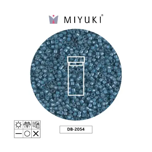 [15817] Miyuki delica 11/0 DB2054 neon dusk blue x 3g