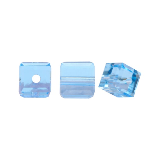 [27194] 5601 swarovski cubo aguamarine 4mm x und