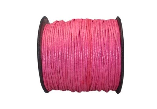 [10279] Cordon encerado 2mm Fucshia x Rollo x 100m