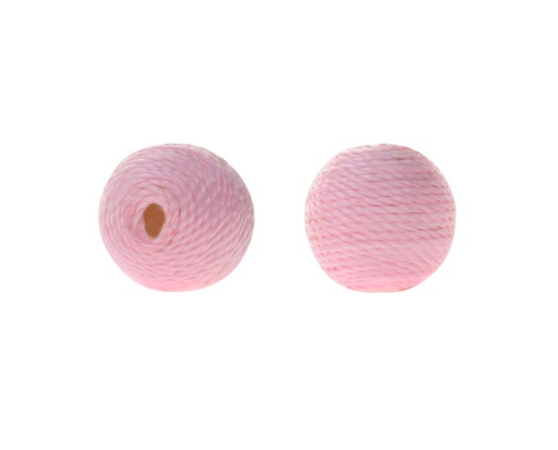 [12954] Thread bead 14mm 4 rosado x und