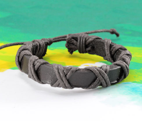 [13331] Brazalete cuero hombre E9 x und