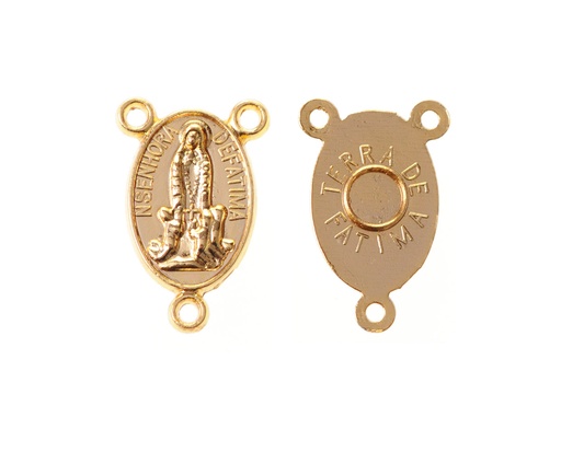 [15678] Dije crucero virgen fatima 963 20x12mm/golfi x und