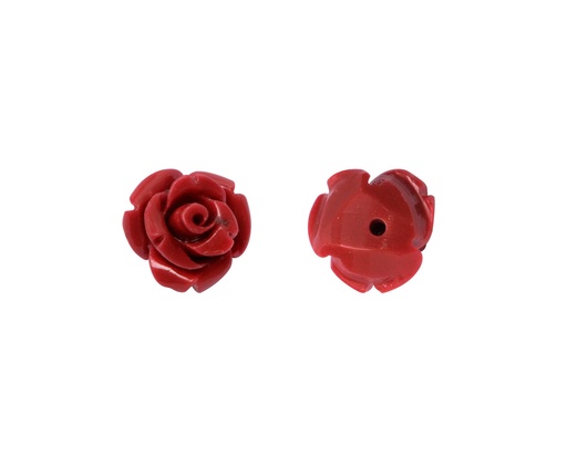 [15922] Rosa polvo de coral 1H 10mm vinotinto A001 x und