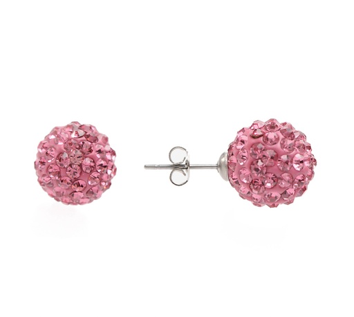 [16867] Topos bola de fuego 12mm/SS rose x par