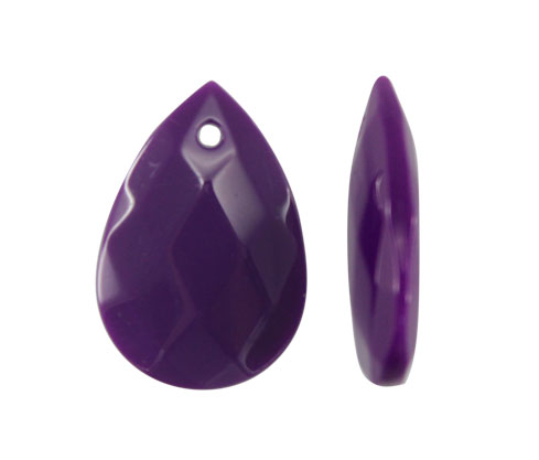 [16985] Acrilico S-1526 lagrima morado 11 19x27mm x und