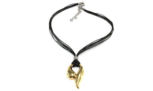 [18547] Collar N110705 PVD gold x und