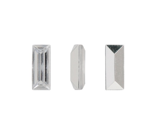 [16858] Acrilico K1009 baggette con cono 2x4mm crystal 2 x und