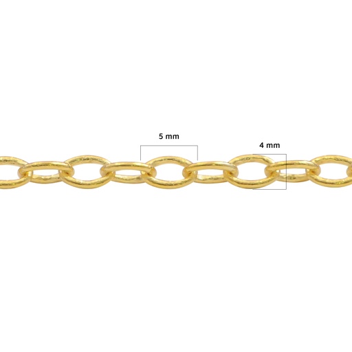 [25042] Cadena golfi 210BSS 5.94x4.20mm x m