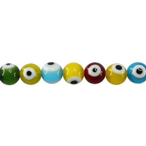 [26198] Sarta redonda ojo turco mix 4mm x 98 und