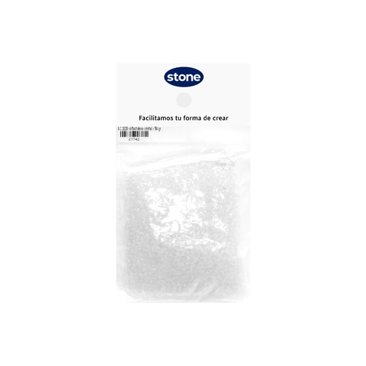 [27742] Acrilico 2020 redonda facetada 4mm cristal x 50 gr