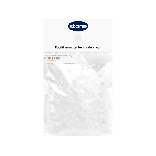 [27805] Acrilico 2763 estrella 10mm cristal x 50 gr