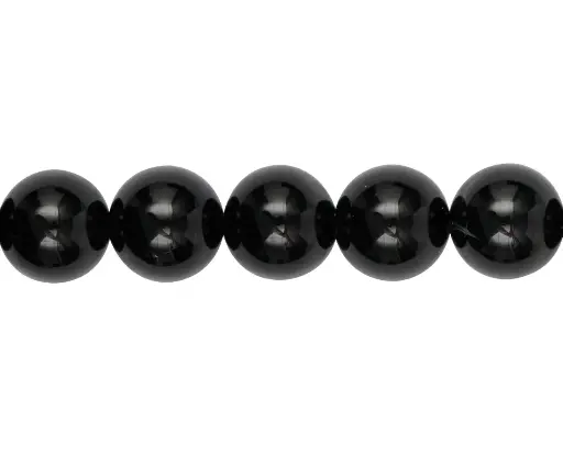 [01766] Sarta redonda 10mm onix x 38 unds