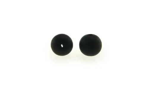 [02337] Fimo redondo 10-089 negro 6mm x und