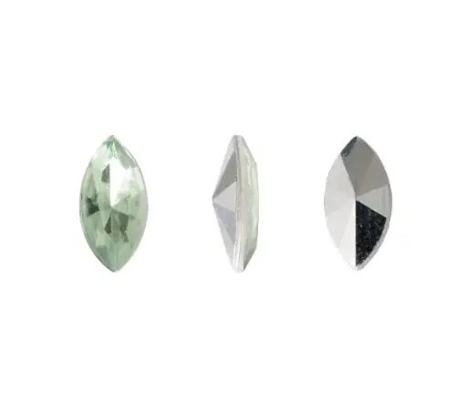 [02619] Acrilico K1015 marquesa con cono 3x6mm peridot 34 x und