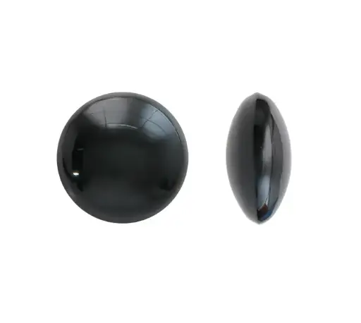 [03133] Cascabel llamador de angel 26x13mm negro x und