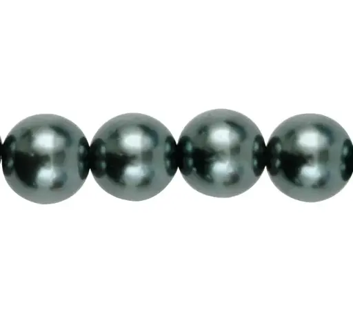 [03264] Perla sintetica redonda 12mm hematite CX-69 x 18und