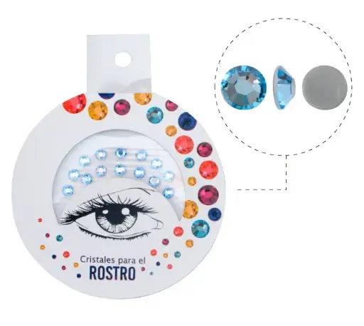 [05673] Cristales para el rostro sw sapphire x paq