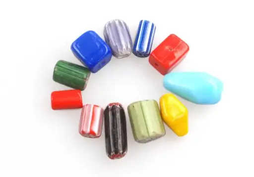 [05909] Chevron beads CV MIX x g