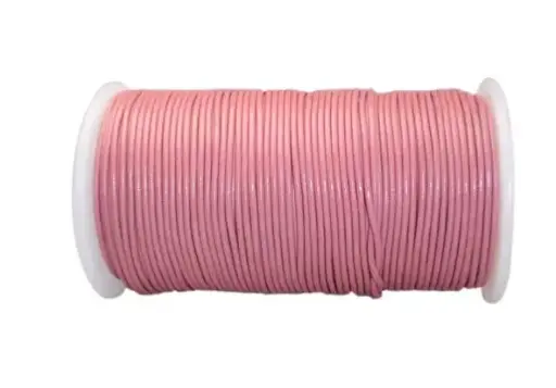 [06917] Cordon cuero 2mm Pink x 100m