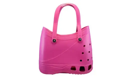 [08016] Bolso Lubber Tote Rosado Large x und