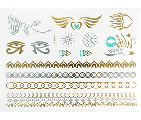 [08676] Metal tattoo sticker YS_083 x und