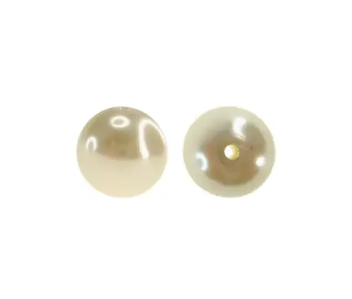 [09066] Perla sintetica redonda 4mm cream A-03 x und