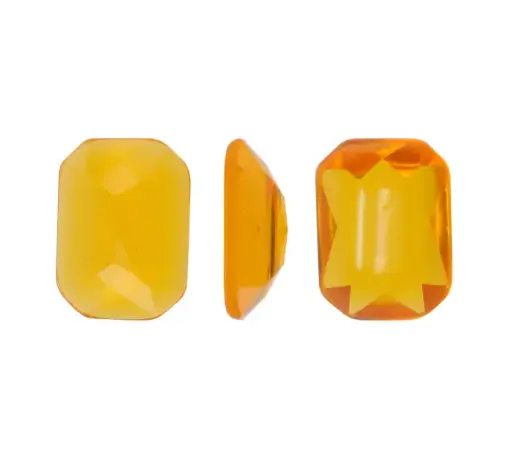 [09092] Acrilico rectangular 13x18mm topaz 5 x und