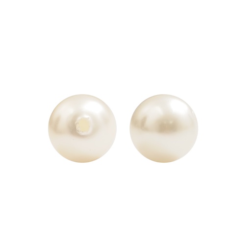 [09058] Perla sintetica redonda 1H 8mm cream A-03 x und