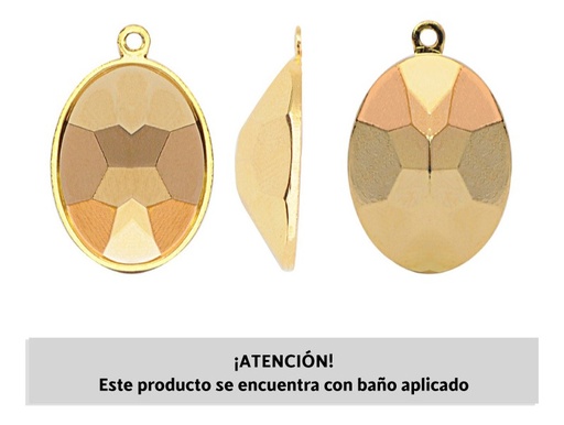 [04413] 4120DE dije oval con argolla 13x18mm/Golfi x und