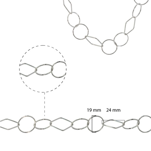 [08181] Cadena iron YS-683/IR x 1.2 Metros