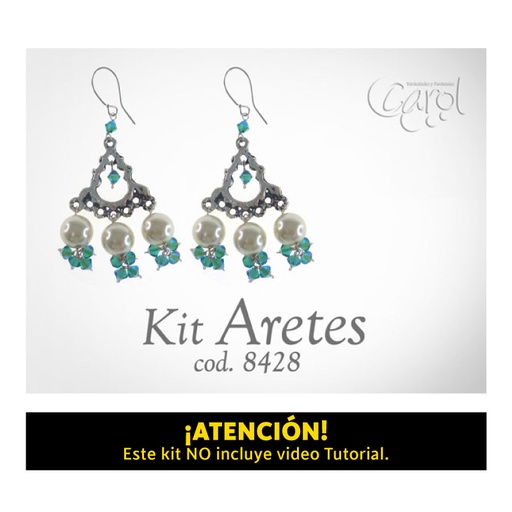 [08428] Kit aretes sw blue zircon