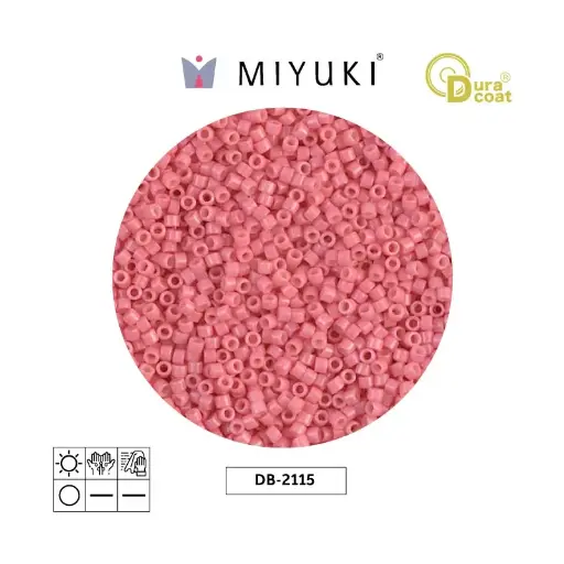 [07870] Miyuki delica 11/0 DB2115 opaque guava x 50g