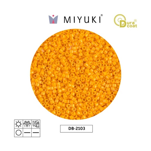 [04087] Miyuki delica 11/0 DB2103 opaque cantaloupe x 50gr