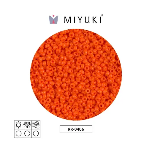 [05056] Mostacilla Miyuki rocalla 11/0 RR0406 opaque orange x 250g