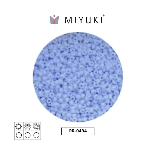 [05379] Mostacilla Miyuki rocalla 11/0 RR0494 opaque baby blue x 250g