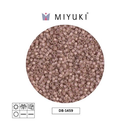 [08501] Miyuki delica 11/0 DB1459 silver lined shell opal x 50g