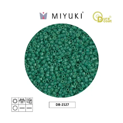 [09423] Miyuki delica 11/0 DB2127 duracoa op spruce x 50g