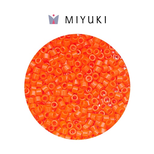 [00061] Miyuki delica 11/0 DB0722 opaque orange x 50g